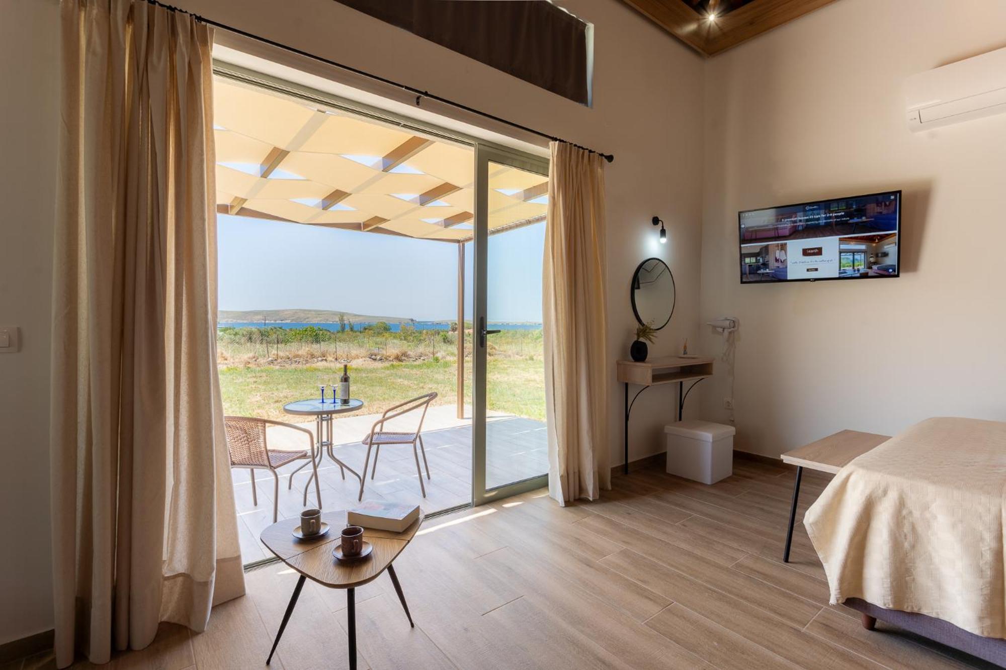 Apolithon Premium Houses Sígrion Eksteriør billede